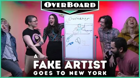  A Fake Artist Goes to New York: Uma Aventura de Dedução Criativa e Risadas Contagiosas!